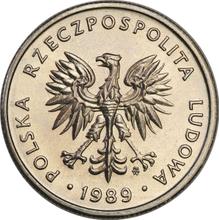 5 Zlotych 1989 MW   (Pattern)