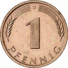 1 Pfennig 1988 D  