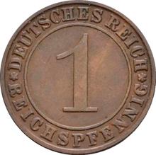 1 Reichspfennig 1928 D  