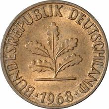 1 Pfennig 1968 G  