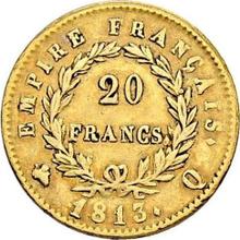 20 francos 1813 Q  