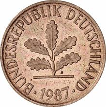 2 Pfennig 1987 F  
