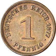 1 Pfennig 1877 B  