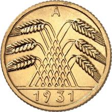 10 Reichspfennig 1931 A  