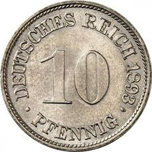 10 Pfennige 1893 F  