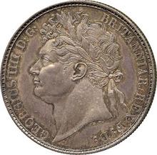 1/2 Krone 1823    (Probe)