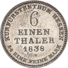 1/6 Thaler 1838   
