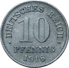 10 пфеннигов 1918   