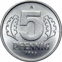 5 Pfennig 1985 A  