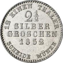 2-1/2 silbergroschen 1852  C.P. 