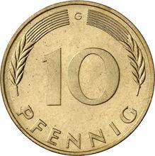 10 Pfennig 1974 G  