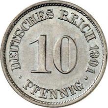 10 Pfennig 1901 A  