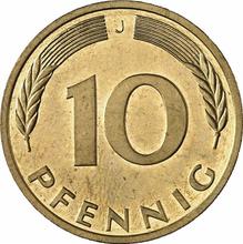 10 Pfennige 1996 J  