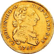 2 escudo 1767 LM JM 