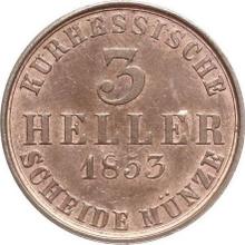 3 геллера 1853   
