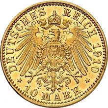 10 marcos 1910 D   "Bavaria"