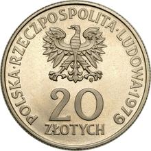 20 Zlotych 1979 MW   "Spital für Mutter und Kind" (Probe)