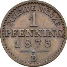 1 fenig 1873 B  