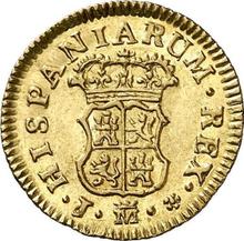 Medio escudo 1759 M J 