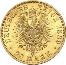 20 марок 1889 A   "Пруссия"