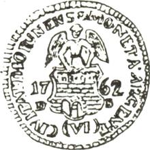 Шестак (6 грошей) 1762  DB  "Торуньский"