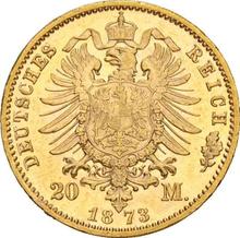 20 marcos 1873 B   "Prusia"