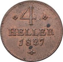 4 геллера 1827   
