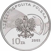 10 złotych 2002 MW  RK "Mistrzostwa Świata w Piłce Nożnej 2002"