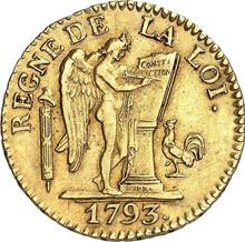 24 ливра AN II (1793) D  