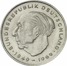 2 marki 1972 D   "Theodor Heuss"