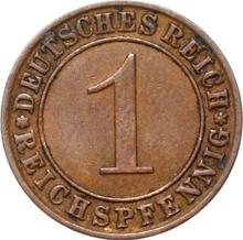 1 Reichspfennig 1934 J  