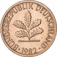 1 Pfennig 1982 F  
