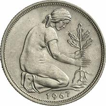 50 Pfennig 1967 D  