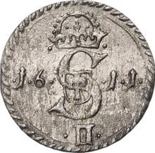 Double Denar 1611    "Lithuania"