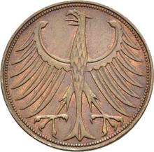 5 марок 1951 F  