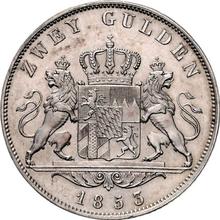 2 Gulden 1853   