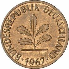 1 Pfennig 1967 F  