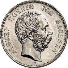 2 марки 1891 E   "Саксония"