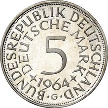 5 марок 1964 G  