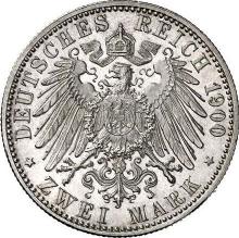 2 marcos 1900 A   "Prusia"