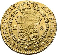 2 escudo 1816 S CJ 
