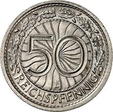 50 Reichspfennigs 1938 E  