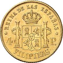 4 песо 1861   