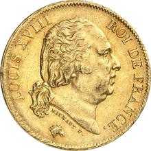 40 francos 1819 W  