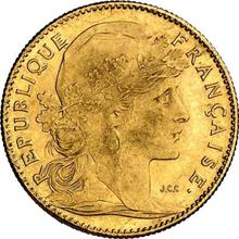 10 francos 1908   