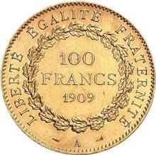 100 francos 1909 A  
