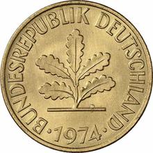 10 Pfennig 1974 D  