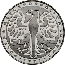 50 złotych 1972 MW   "Fryderyk Chopin" (PRÓBA)