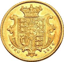 1/2 Pfund (Halb-Sovereign) 1834    "Kleiner Typ (18 mm)"