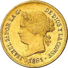 1 песо 1861   